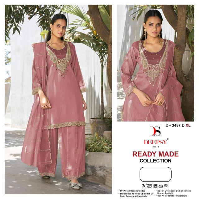 Deepsy suits D-3487 ready to wear collcetion designer salwar suits wholesalers kolkata